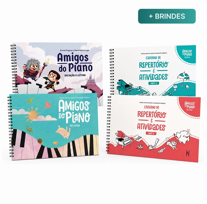 image 01 Coleção completa - Amigos do Piano - Imagem 1