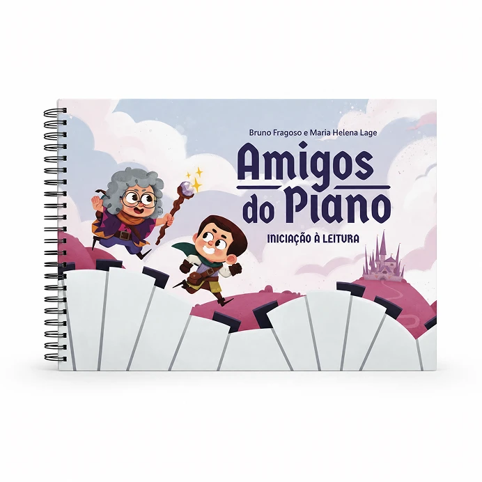 iniciacao-a-leitura-amigos-do-piano 1 Livro Amigos do Piano - Iniciação a Leitura - Imagem 1